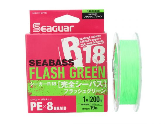 TRENAT SEAGUAR SEABASS R18 FLASH GREEN 