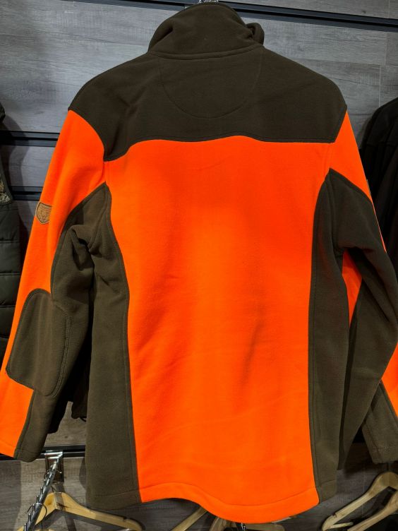 CHAQUETA POLAR HUBERTUS EIFEL NARANJA