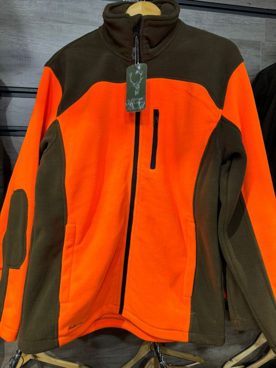 CHAQUETA POLAR HUBERTUS EIFEL NARANJA