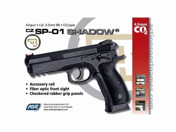 PISTOLA CZ SP-01 SHADOW 