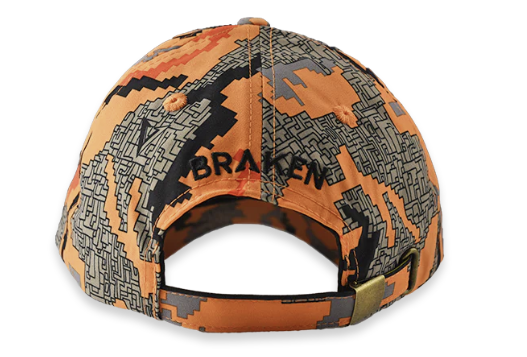 GORRA BRAKEN COLOR CAMO TARONJA 