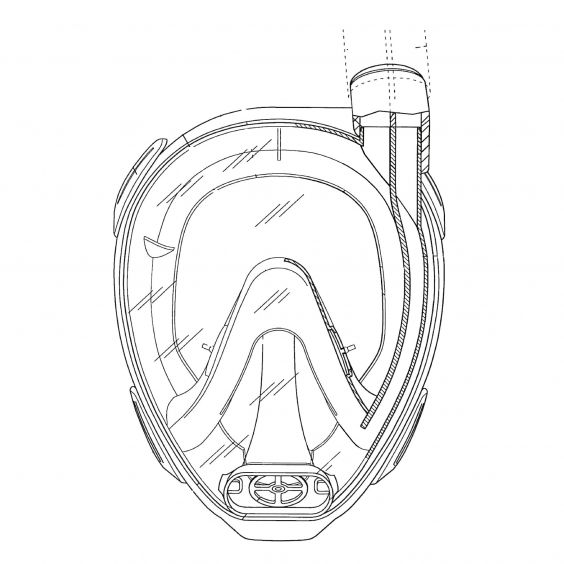 MÀSCARA DE SNORKEL CRESSI BARON 